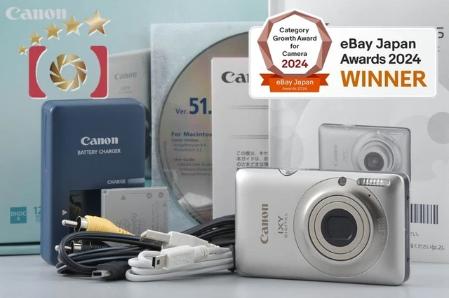 CANON IXY 170 Digital Camera 20MP Silver Used Excellent
