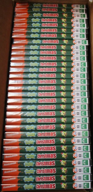 DVD Wholesale Lot of 30 Spongebob Squarepants Christmas 8 Merry Episode + Double