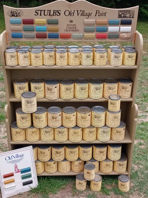 Antique Paint Old Village Authentic Restoration Colors (Nos) One (1) Quart