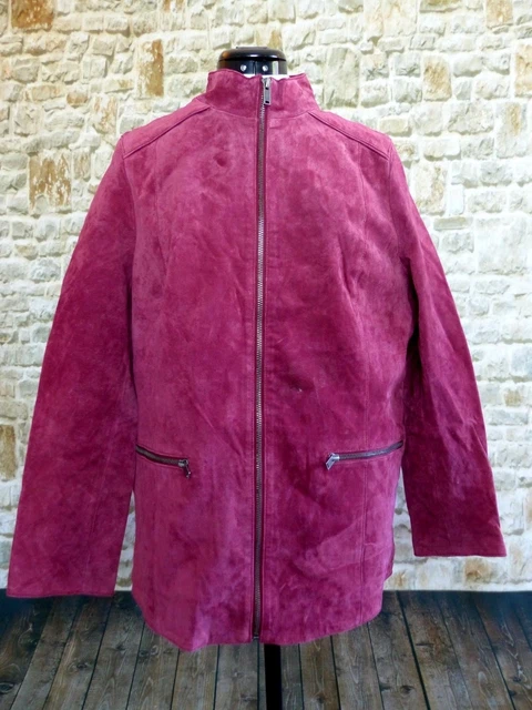 Damart sales suede jacket