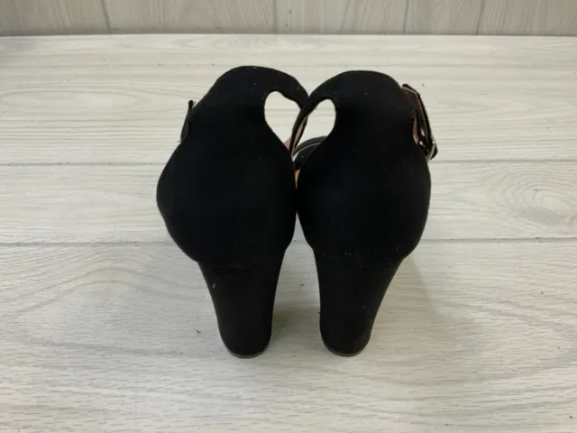 Madden Girl Beella Ankle Strap Sandal, Women's Size 8.5M, Black NEW MSRP $54.95 3