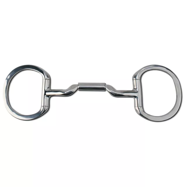 GENUINE Myler Eggbutt without Hooks Low Port Comfort Snaffle MB06 level 2-3