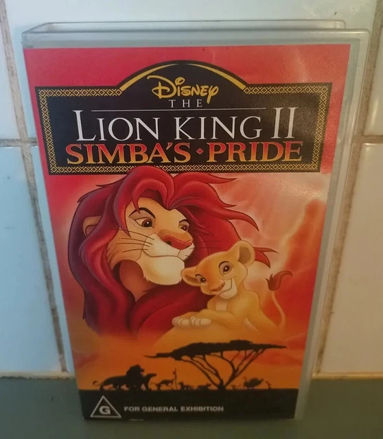 THE LION KING 2 Simba's Pride Walt Disney Home Video Factory Sealed
