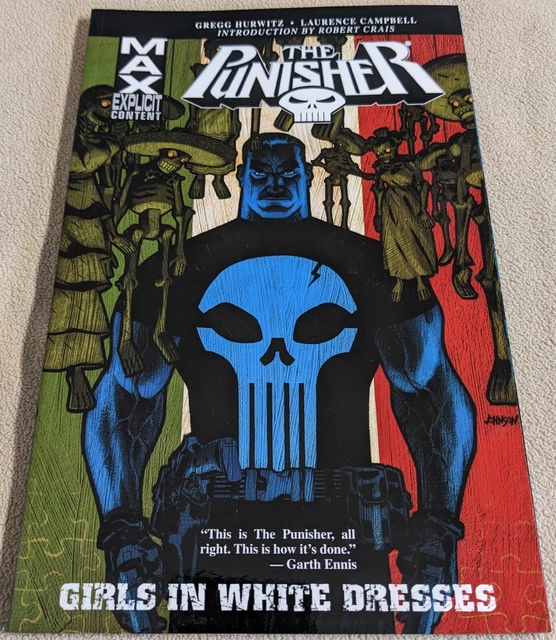 The Punisher Girls in White Dresses Trade Paperback TPB - Marvel MAX Comics