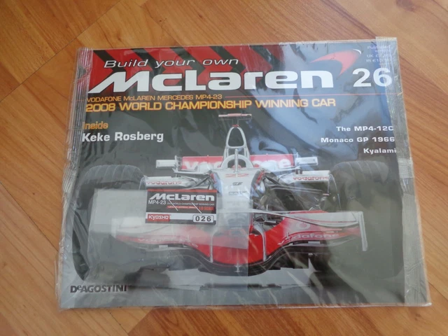 Coche A Escala McLaren MP4/23 Lewis Hamilton 2008 - Edición Limitada 1:43, Diecast