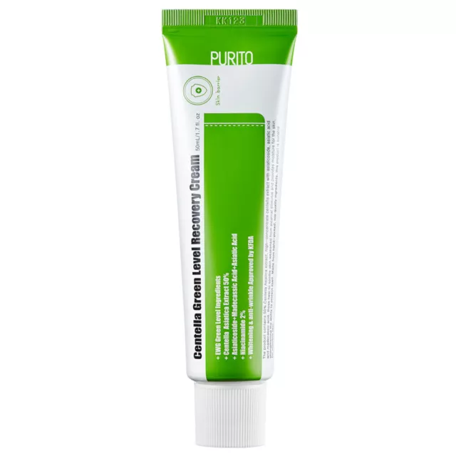 8809563102464 PURITO Centella Green Level Recovery Cream regenerujący krem z wąk