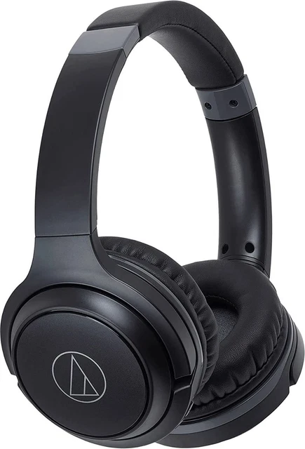 Audio Technica Casque Audio ATH-S220BT Bluetooth Noir 60 Heures Batterie