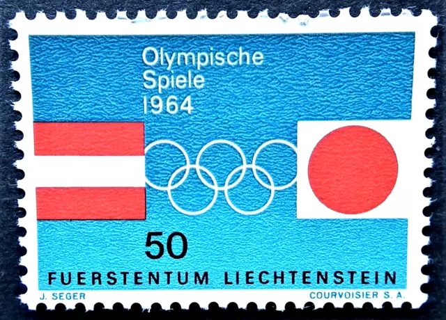 Liechtenstein 1964 Olympic Games MNH