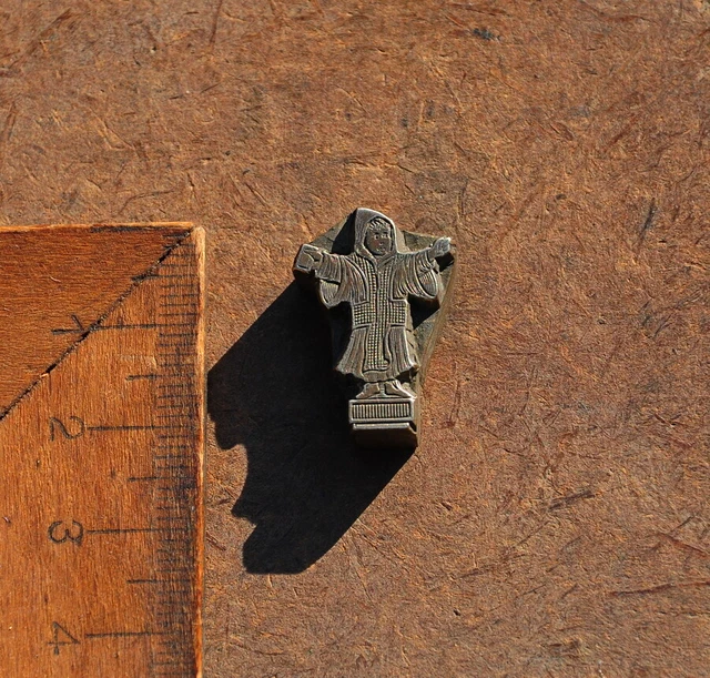 Mann Messingornament Zierornament Messing Prägung Ornament Leder Jugendstil Art