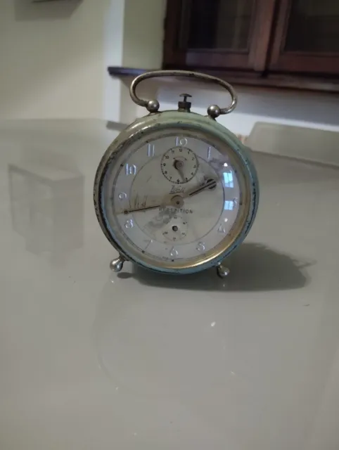 sveglia vintage walt antica orologio mondre carica manuale