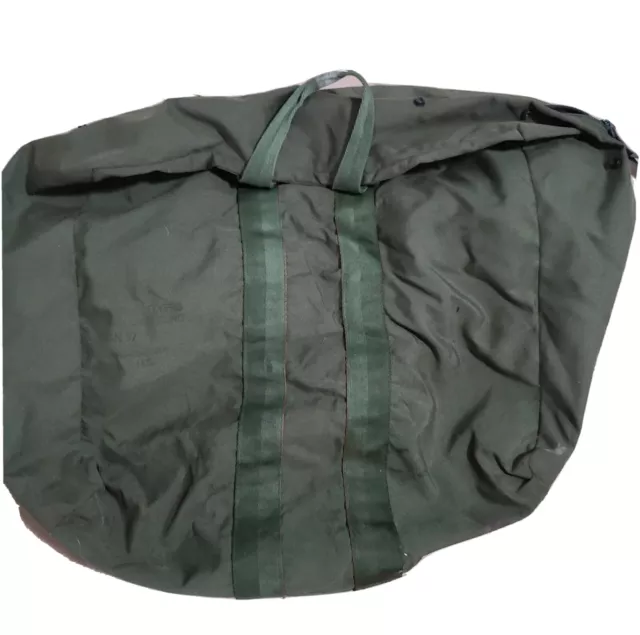 US Military Flyers Pilot Kit Green Bag Canvas Flight Duffle US Army Air Force