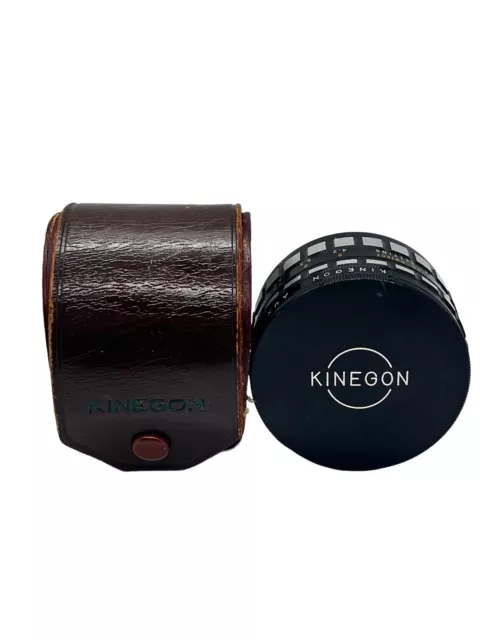 Kinegon Aux. Wide Angle Lens Adapter in Leather Case