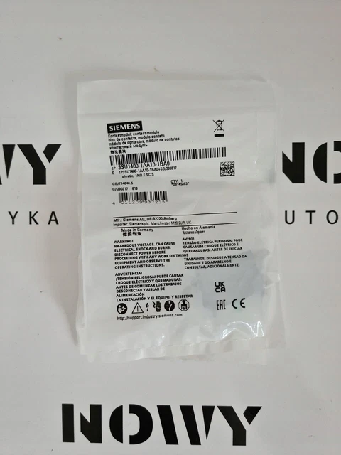 Siemens 3SU1400-1AA10-1BA0 Price for 10pcs! /#8 N0WY 8454
