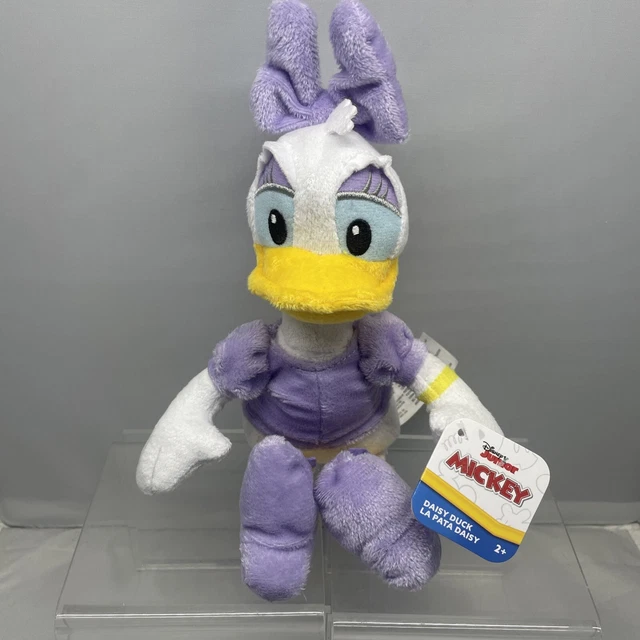 Disney Junior Mickey Mouse Beanbag Plush Daisy Duck NEW DISNEY