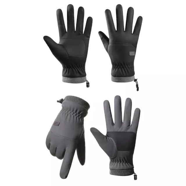 Gants d'hiver pour hommes, mitaines à écran tactile, gants de Ski de neige 2