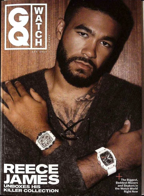 GQ WATCH MAGAZINE 12/2023-01/2024 REECE JAMES Carole Forestier-Kasapi ...