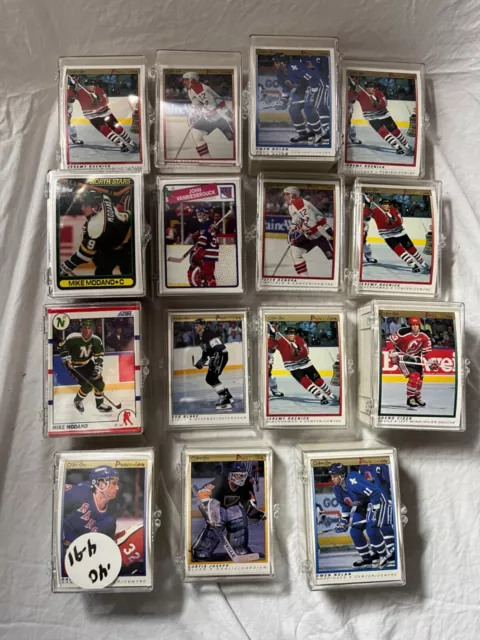 NHLPA NHL 1991 Pro Set Captian Hockey Cards Stars HOF Commons