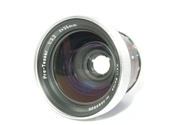 Carl Zeiss Pro Tessar 35 mm F3.2 icono Zeiss Contaflex Ref. 922433