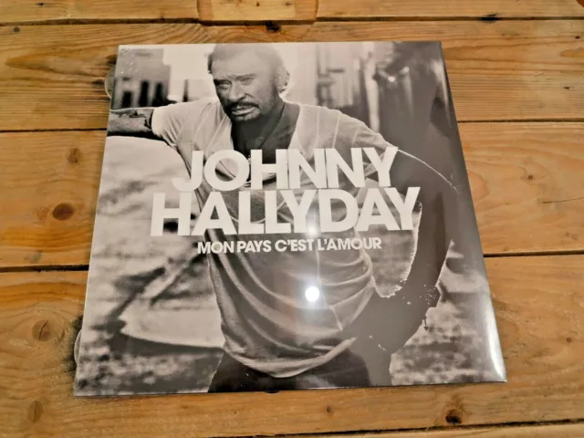 Johnny Hallyday Mon Pays C'est L'amour Lp 33T Vinyle Mint Cover Mint 2018