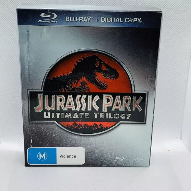 Jurassic Park Ultimate Trilogy 6 Disc Bluray & Digital Copy Box Set