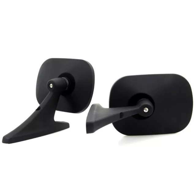 Fit For Chevrolet Chevelle Malibu Yenko Pair Black Door Mirror 2 Pieces