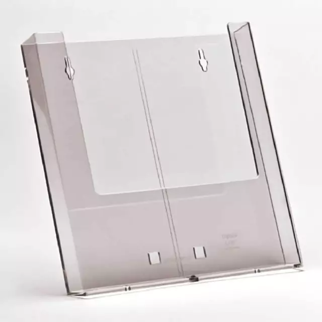 Leaflet Holders A6 Dl A5 & A4 Counter & Wall Mounting Flyer Retail Menu Displays 2