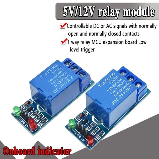 Modulo relè 5 V facile da usare per il controllo e la schermatura di corrente elevata
