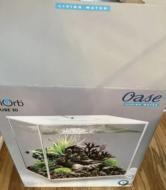 biOrb Cube Aquarium with MCR - 8 Gallon, Clear