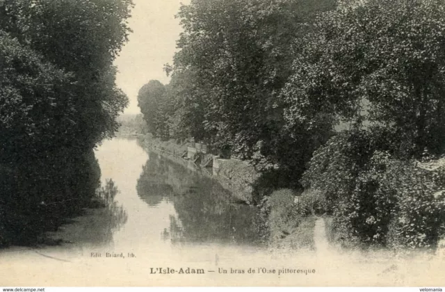 12575 cpa 95 L'Isle Adam - un bras de l'Oise