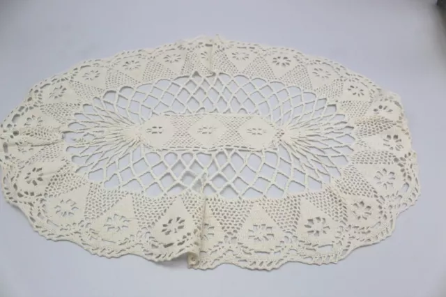 Vintage Cotton Handcrafted Lace Doilies Doily Lacy Hand Made Handmade - CHOICE