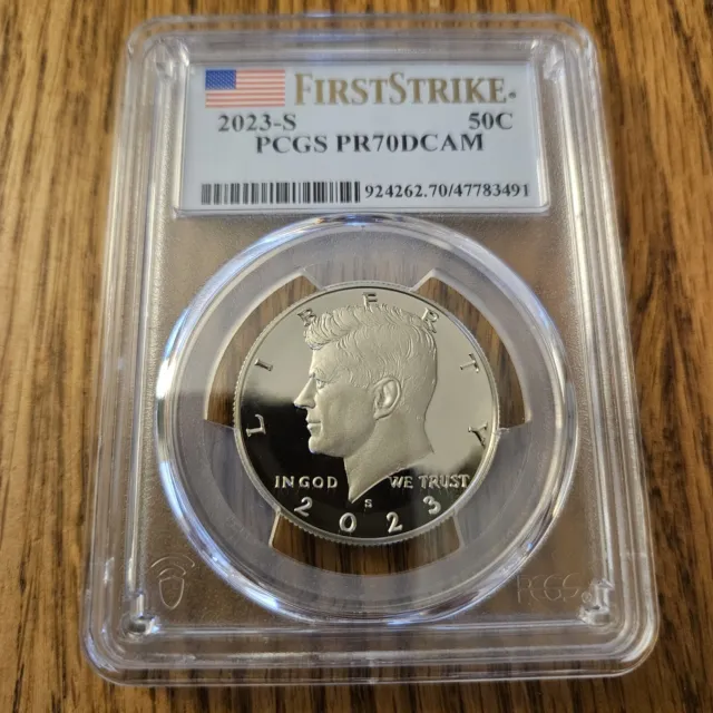 2023-S Kennedy Half Dollar PCGS PR70DCAM JFK Proof First Strike Flawless Coin!