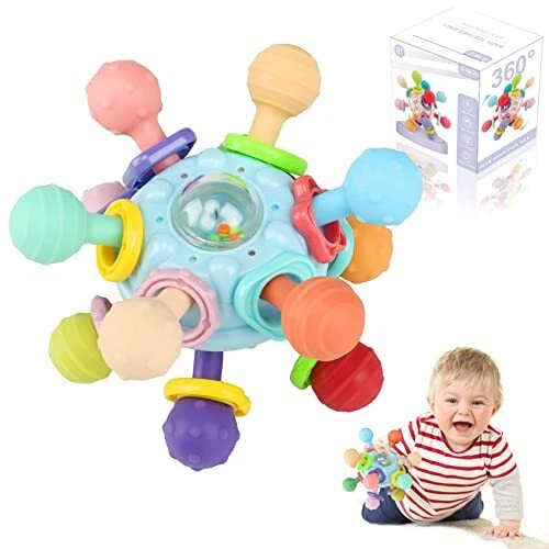 LZDMY Jeux Montessori Bébé d'eveil 3 6 9 12 Mois - 3 Ans, 5 en 1 Jouets  Sensoriels, Jouet UFO Éducatifs, Blocs de Construction, Jouets à Empiler  Motricité Garçons Filles Cadeau : : Jeux et Jouets