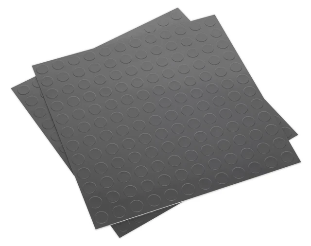 Sealey FT2S Vinyl Bodenfliese Mit Abziehen & Aufkleben Rückseite - Silber Münze Sealey FT2S Vinyl Bodenfliese Mit Abziehen & Aufkleben Rückseite - Silber Münze