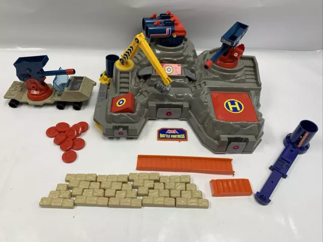 Vintage Manta Force Fortress Bluebird 1988 Playset Not Complete H9T O313