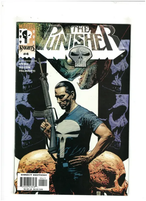Punisher #4 NM- 9.2 Marvel Knights 2000 Garth Ennis & Steve Dillon