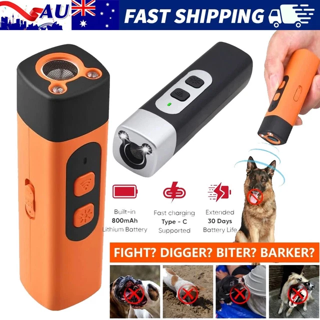 Dispositif Anti-aboiements Pour Chien Barkshield Pro - Ultrason, 3 Modes, Lampe LED Intégrée