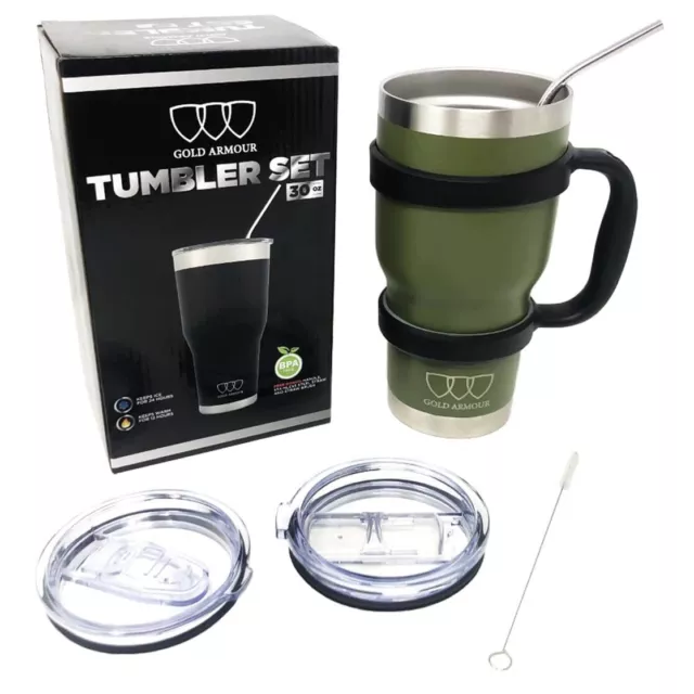 30oz Stainless Steel Insulated Tumbler Travel Mug Double Wall Vacuum coffee cup