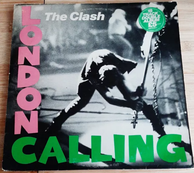 The Clash - London Calling First Press Vinyl LP CBS CLASH 3