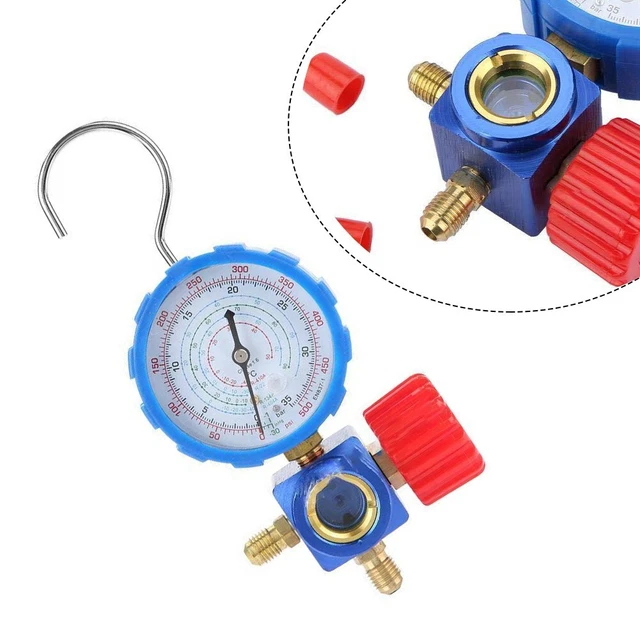 EASY TO READ 14 Pressure Manometer with Fluoride Table Valve Enhanced ...