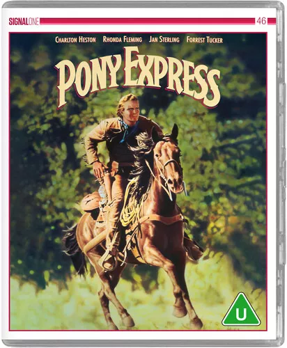 Pony Express Blu-ray (2023) Charlton Heston, Hopper (DIR) cert U ***NEW***