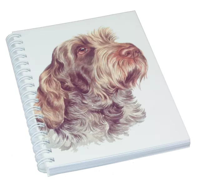 Italian Spinone (a) Dog Spiral Bound Notebook 50 Blank Pages Perfect Gift