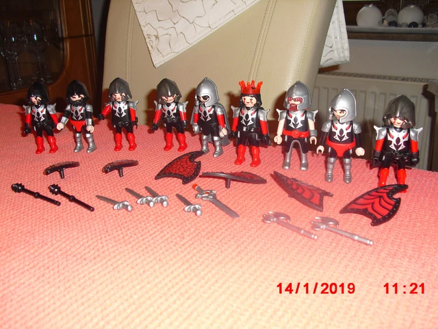 PLAYMOBIL CHEVALIER DU Dragon 5203 Complet Château Roi EUR 5,00