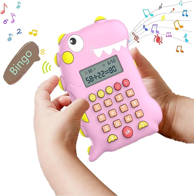 Dinosaur Kids Toys for Girls Age 5-10 Year Old, Dinosaurs Talking Math Games Ma