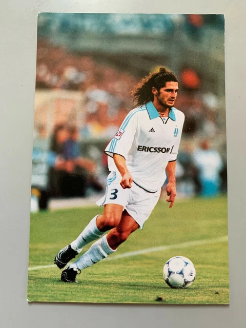 VINTAGE POSTCARD OM Olympique de Marseille 2001-2002 Ibrahima Bakayoko postcard £5.71 - UK