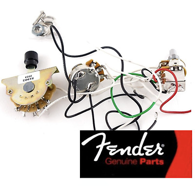 New KIT TELECASTER FENDER PLAYER - HH - Push-Pull - Blade - 3 Way - guitare TELE