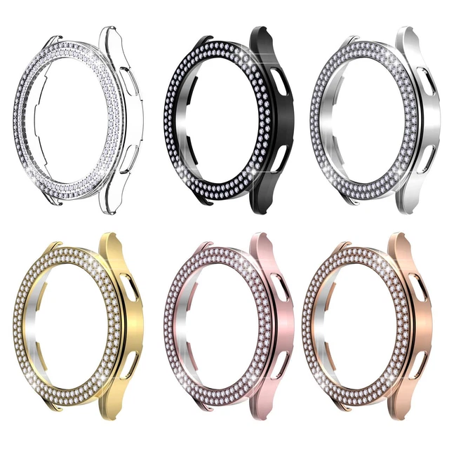 For Samsung Galaxy Watch 4 Glass Screen Protector Crystal Cover Case E4V0