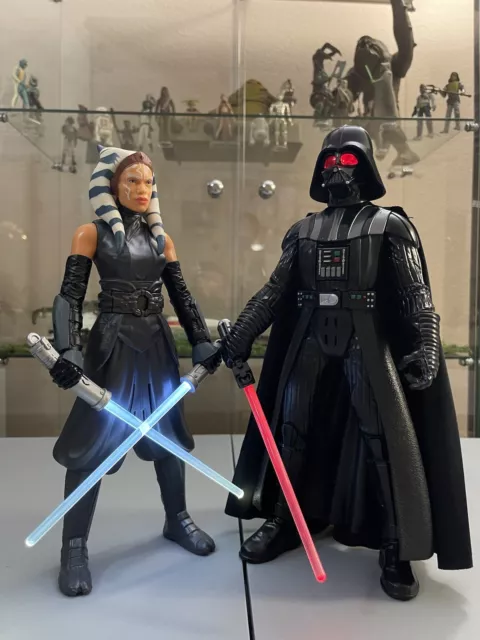 Star Wars Darth Vader & Ahsoka Galactic Action Figure 12 Inch (SEE DESCRIPTION)