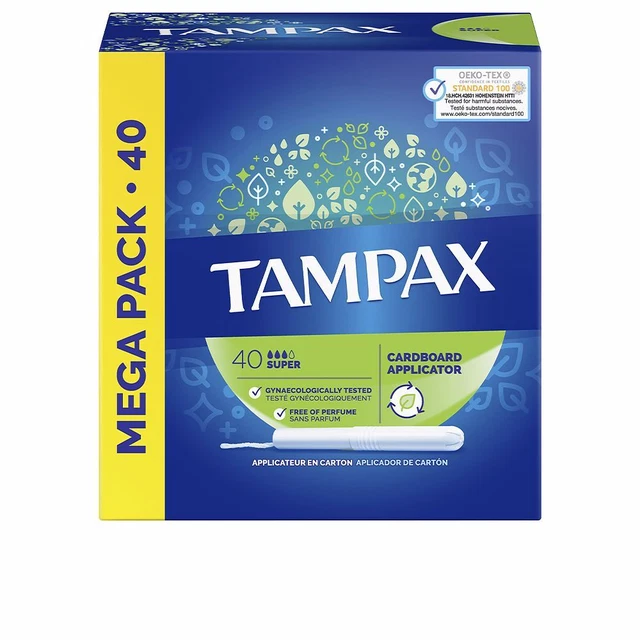 Higiene Tampax mujer TAMPAX SUPER tampón 40 uds