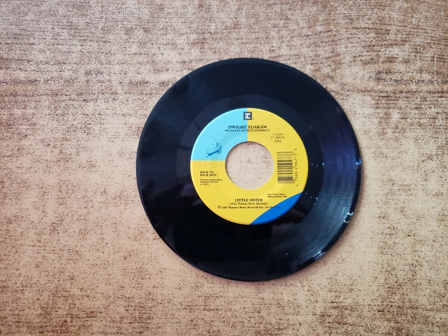 1980S MINT-EXC Dwight Yoakam Little Sister / Little Ways 21947 45