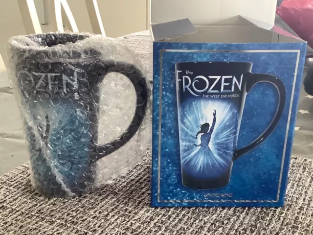 FROZEN The West End Musical Logo London Latte Mug New in Box